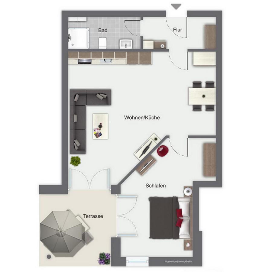 Duenenblick Wohnung 05 Boltenhagen  Eksteriør bilde